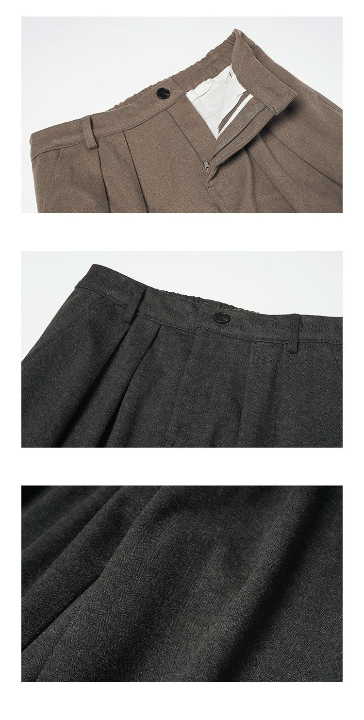 Thick wool relacking pants N1460 - NNine