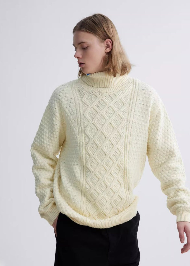 Turtle neck knit sweater N3046 - NNine