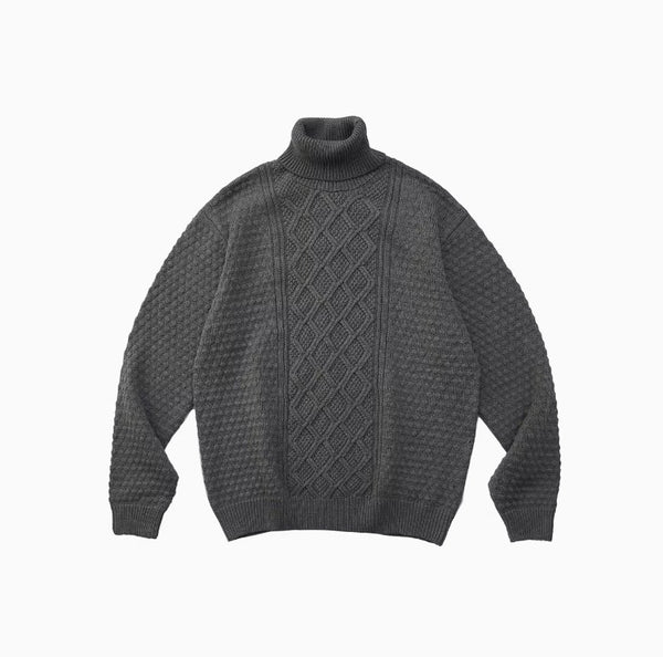 Turtle neck knit sweater N3046 - NNine