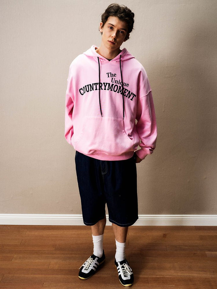 Unique pinky hoodie　N1855 - NNine