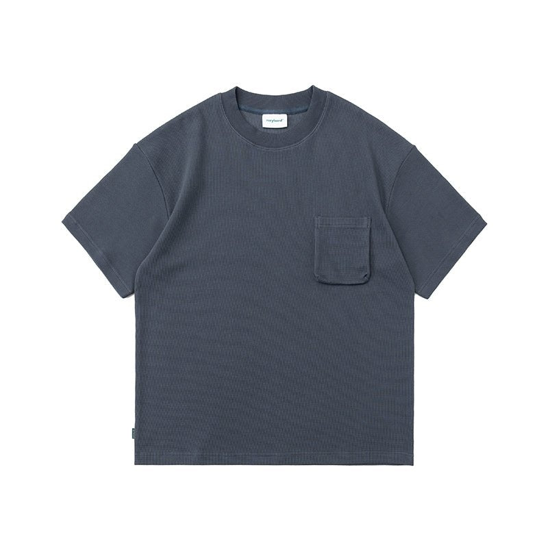 Waffle pocket T-shirt N2155 - NNine