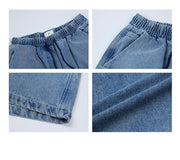Waist elastic denim shorts N507 - NNine