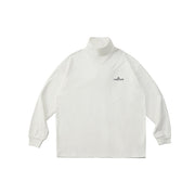 Warm fleece lining　Turtle neck logo T -shirt N3047 - NNine
