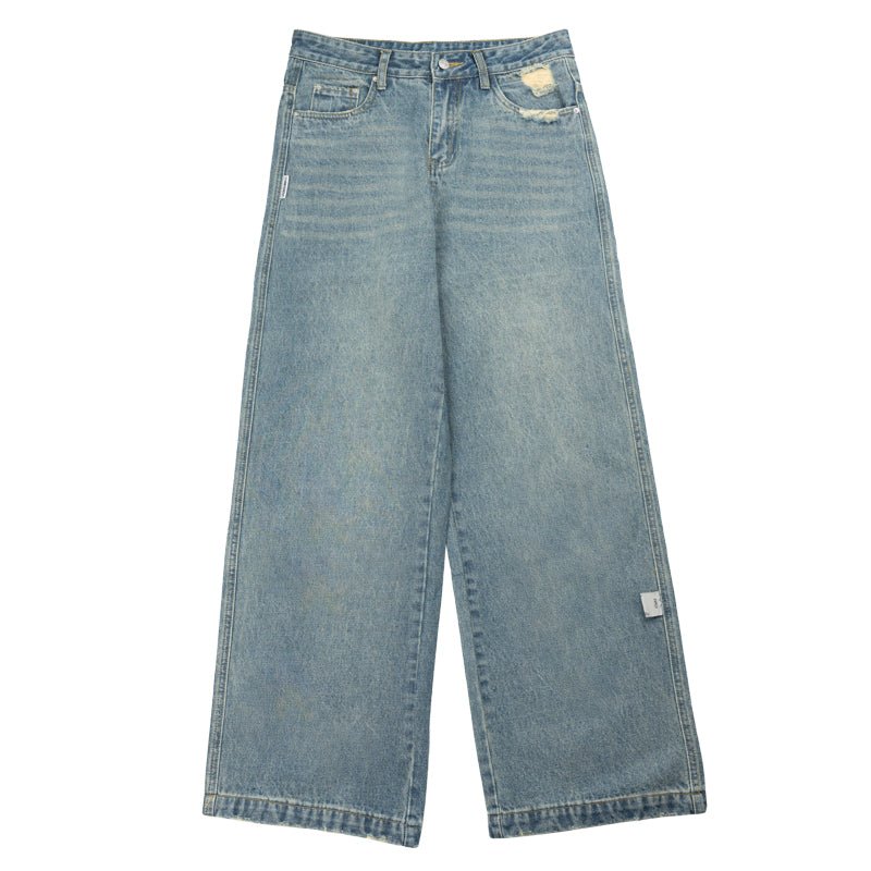 Wash loose damage jeans N2795 - NNine