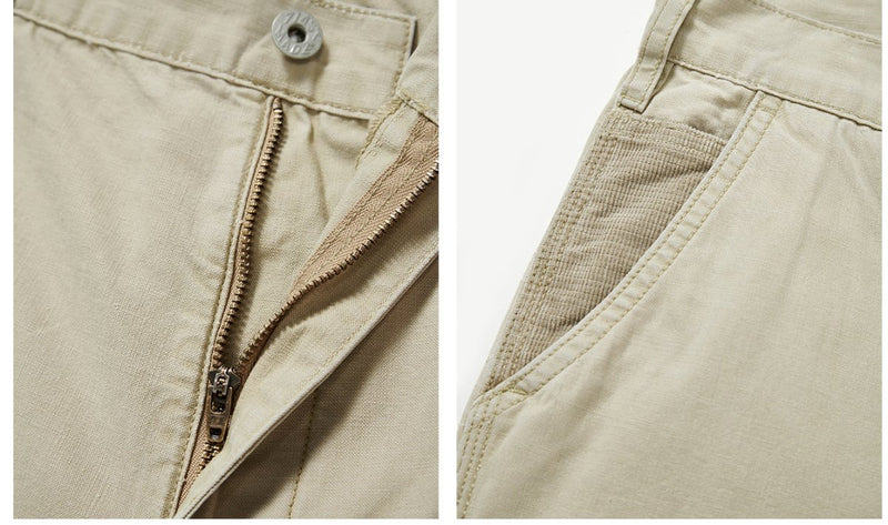 Washed double knee pants N1963 - NNine