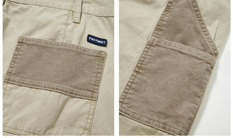 Washed double knee pants N1963 - NNine