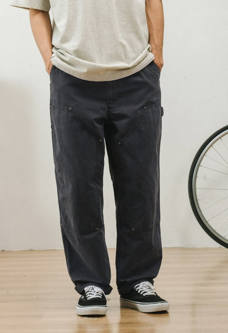 Washed double knee pants N1963 - NNine
