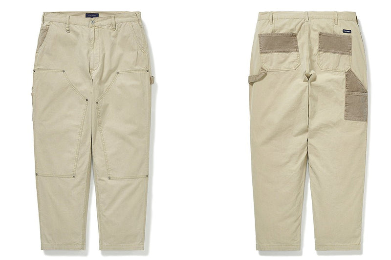 Washed double knee pants N1963 - NNine