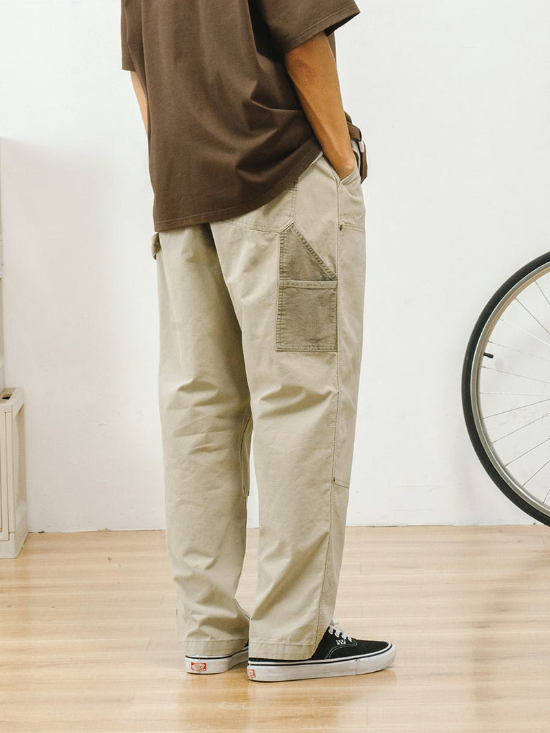 Washed double knee pants N1963 - NNine
