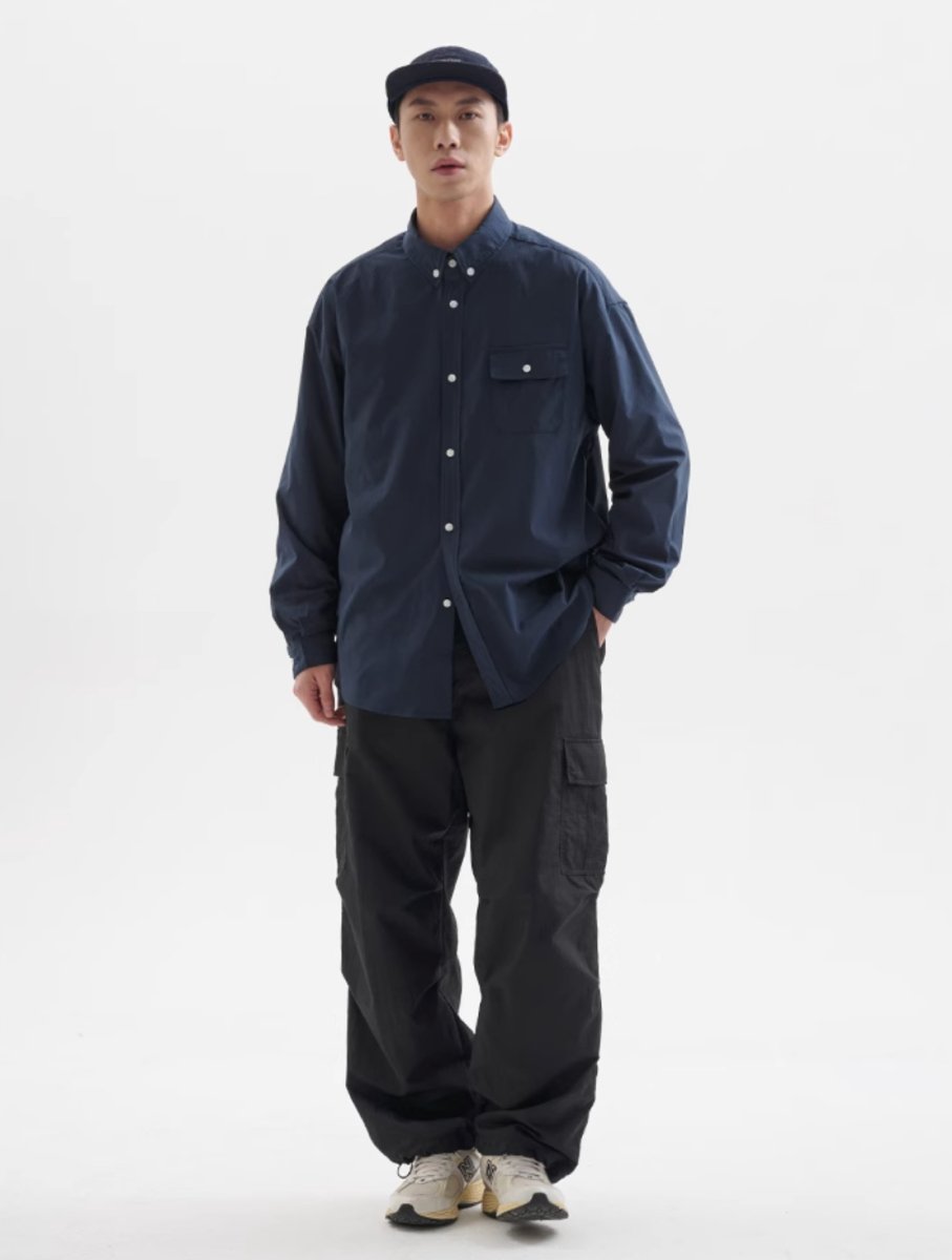 【撥水機能】Water -repellent check shirt　N225 - NNine
