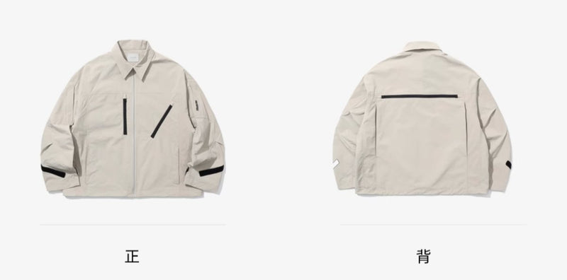 【撥水機能】Waterproof coach jacket　N210 - NNine