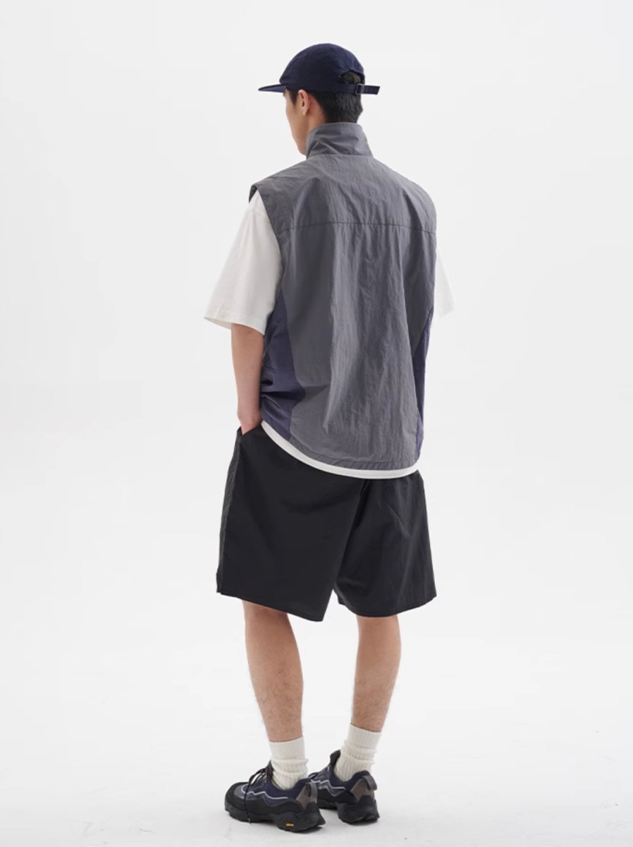 【撥水機能】Waterproof color block vest　N245 - NNine