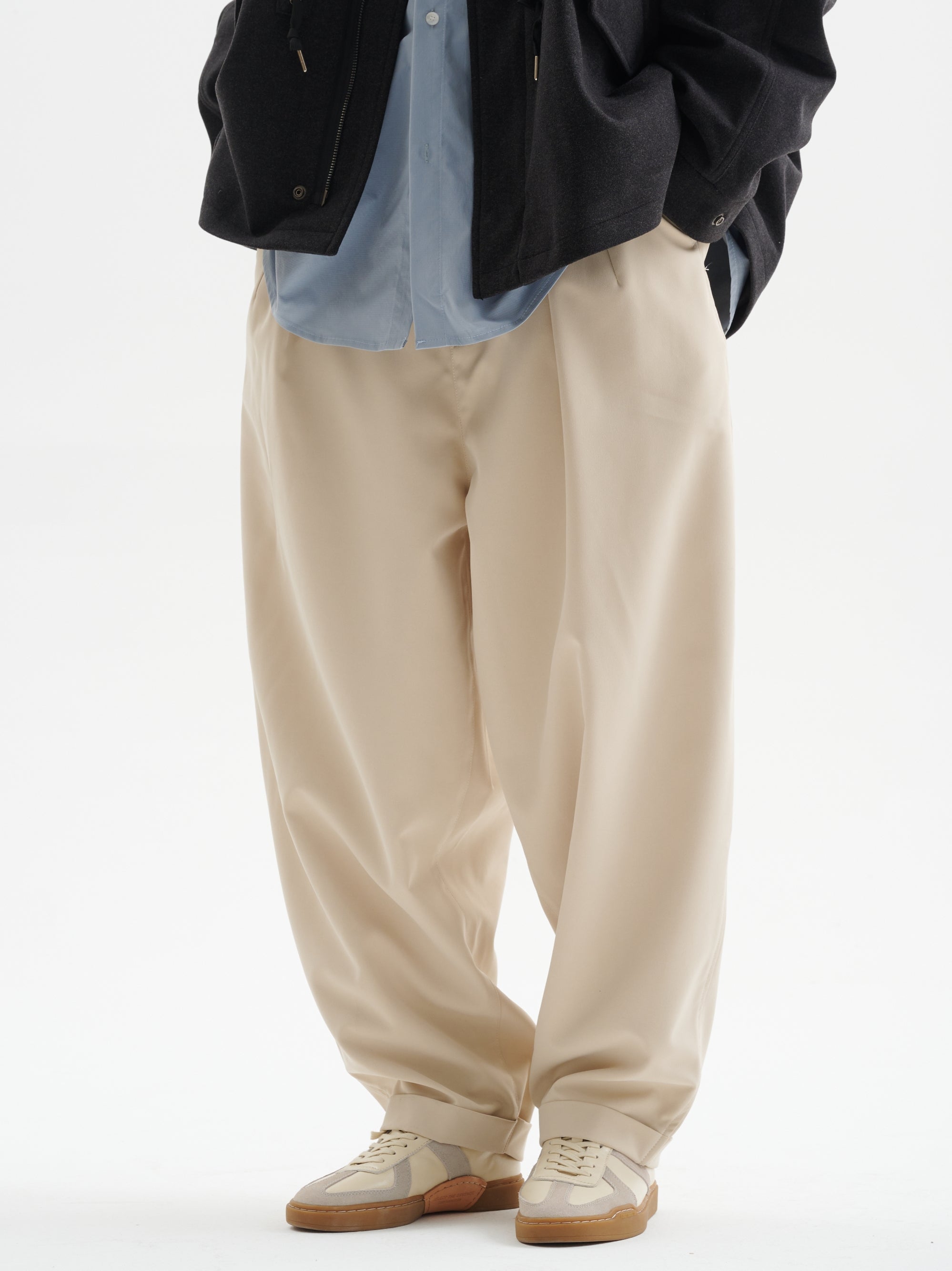 SAINT Mxxxxxx Double Knee Duck Pants Beige _ FASCINATE Osaka
