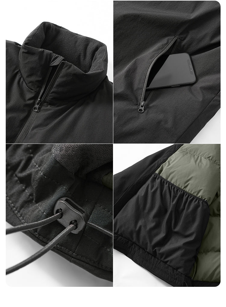 Waterproof white duck down jacket N3028 - NNine