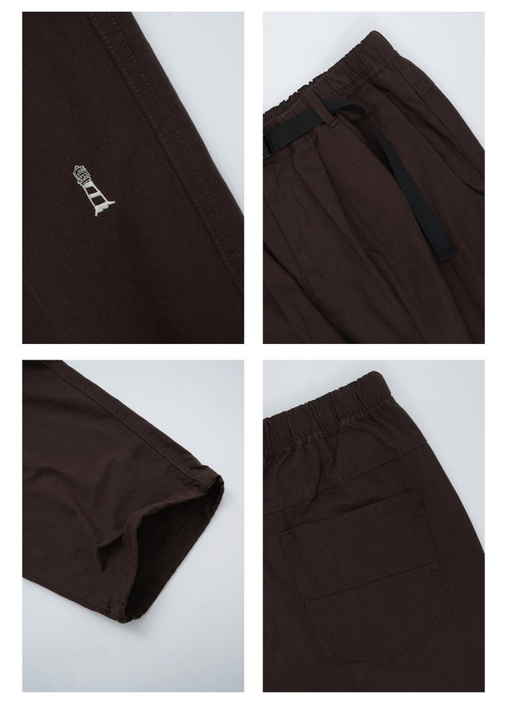 Webbing belt work pants N3039 - NNine