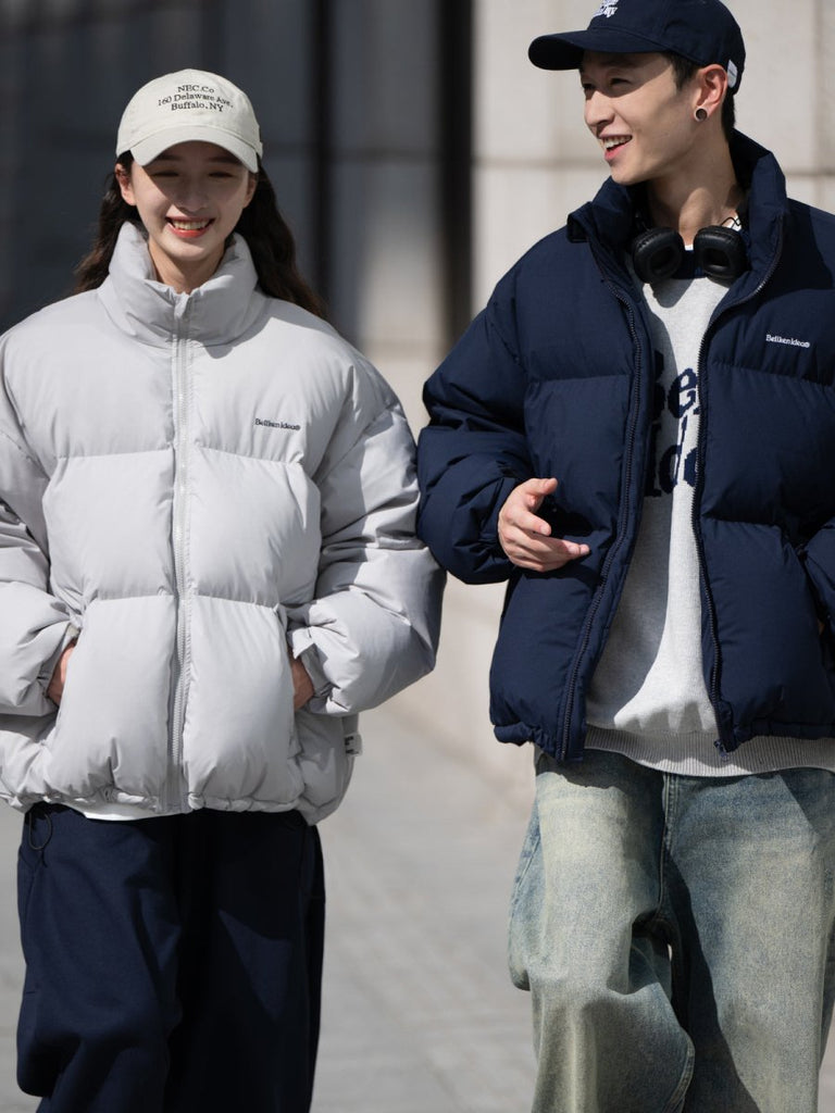 White duck down jacket   N2571