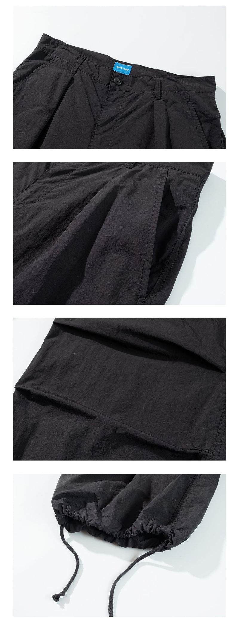 Wide drawstring pants　N1458 - NNine