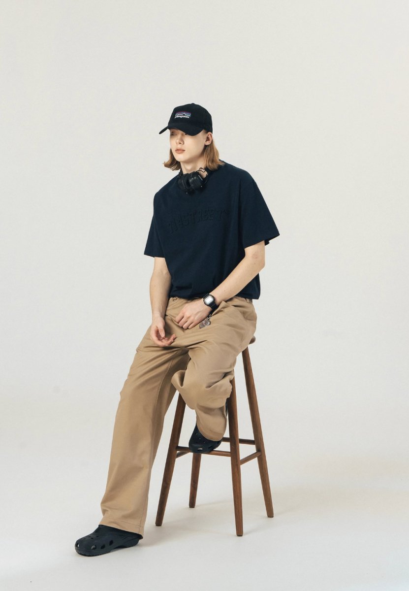 Wide straight pants N153 - NNine