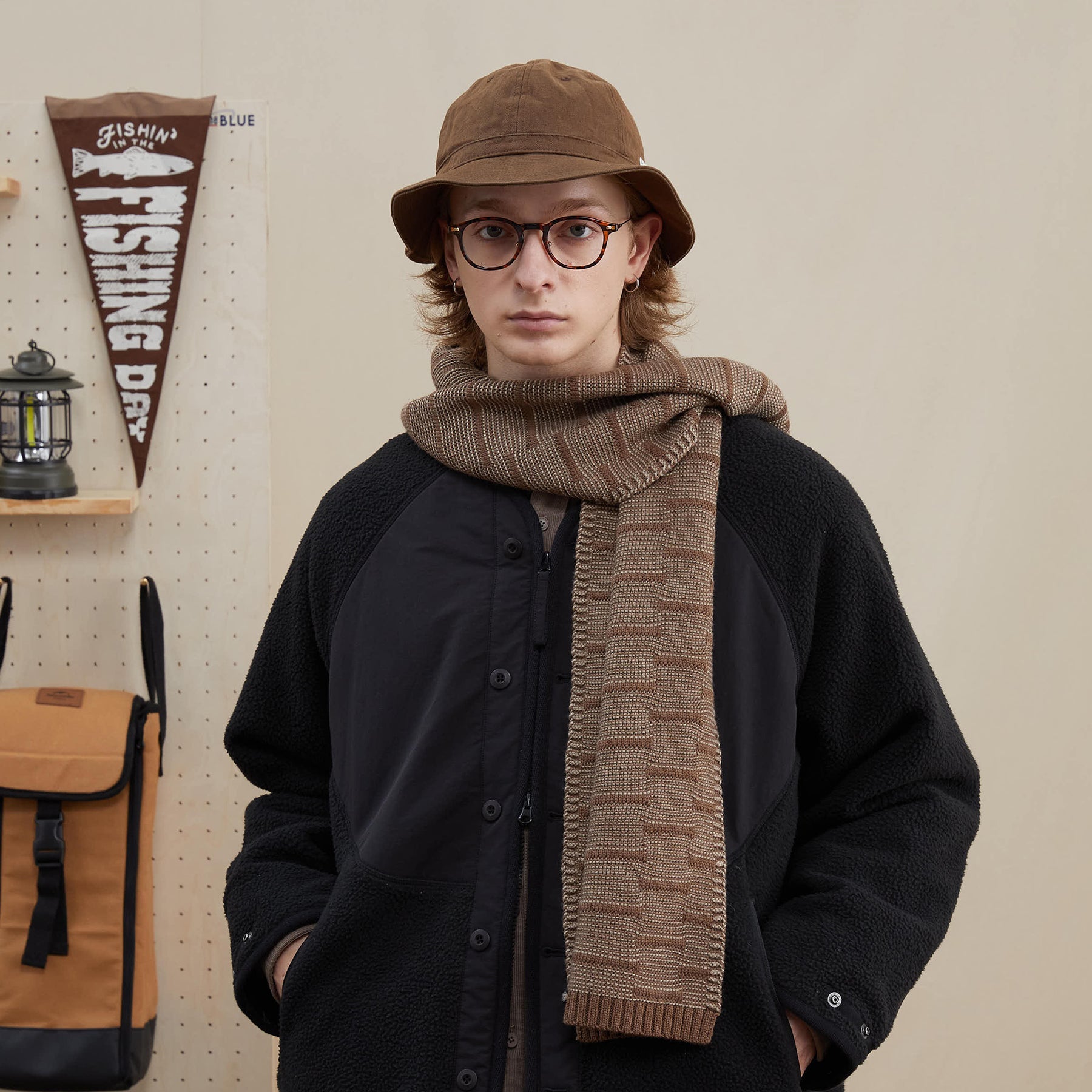 Wool muffler N1538 - NNine