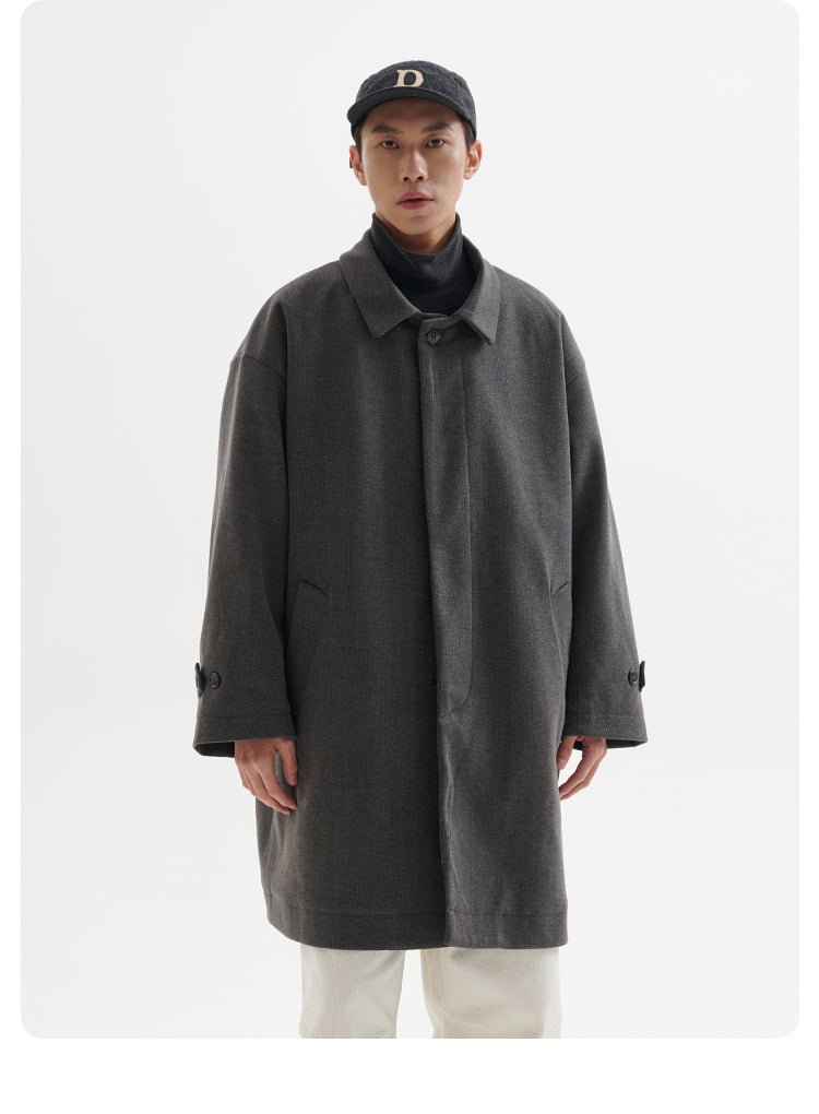 Woolly Tech Stencil Collar Padded Coat N3001 - NNine