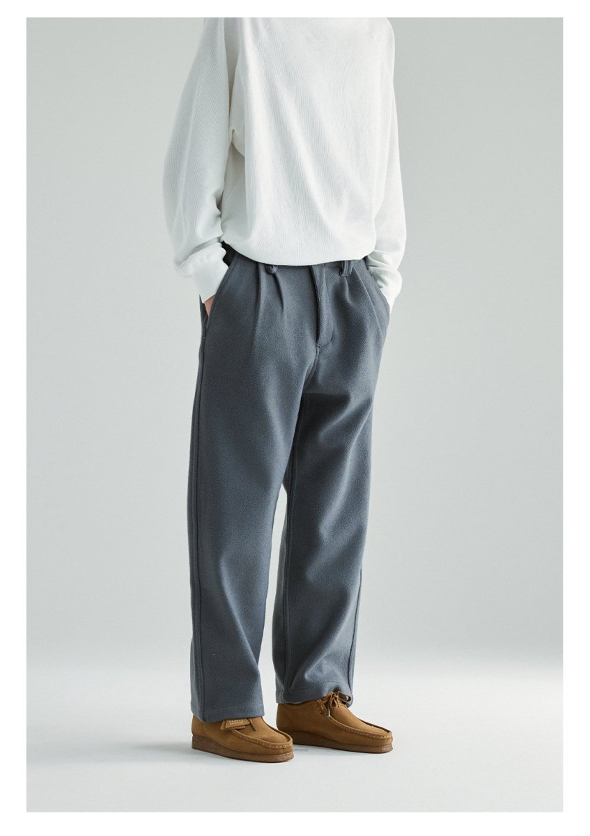 Woolly tech style chino pants N3067 - NNine