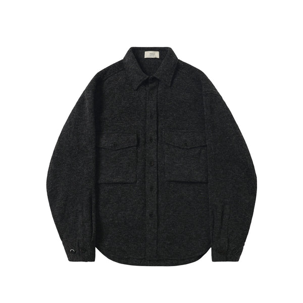 woollytech shirt jacket N3022 - NNine
