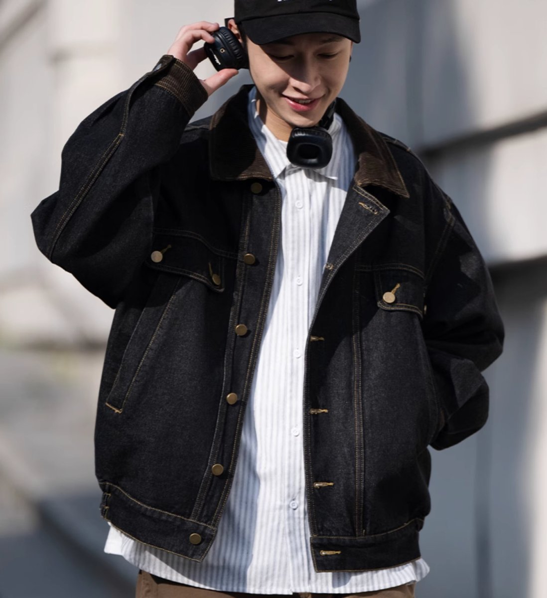 Work denim jacket N3143 - NNine