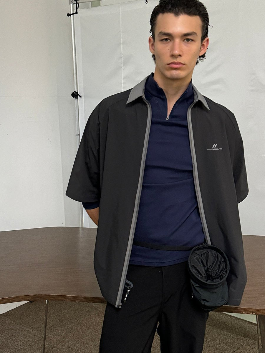 【吸湿速乾】Zipper shirt N3262 - NNine